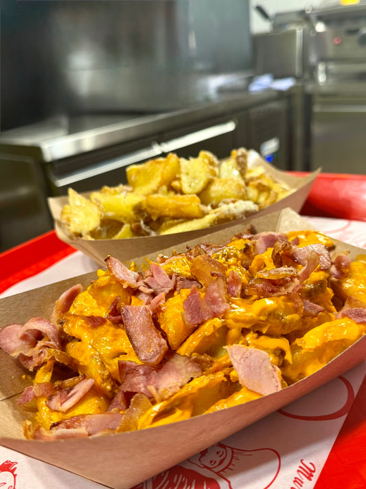 Cartofi cu Cheddar și Bacon